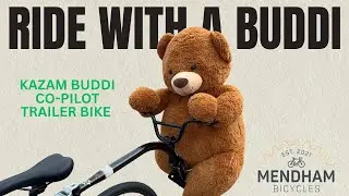 Riding Together: Is This the BEST Parent-Child Bike for Long Trips? Kazam Buddi Co-Pilot Trailer!