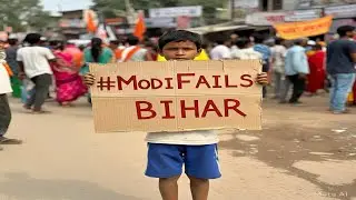 Modi & Nitish-led NDA Government Failed in Development, Broken Promises | मोदी जी फस गए बिहार में ||