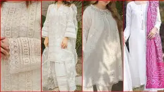 Latest White And Off White Dress Designing Ideas For Daily Wear & 14 August- White Dress Designs