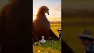 Mother Eagle's Heartbreaking Lesson on Letting Go #storytelling #shortstory #fictionsaga #cartoon