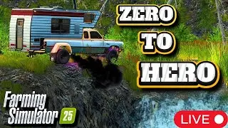 ZERO TO HERO FS25 FARMSTEAD!