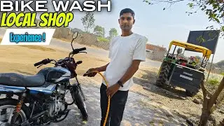 Bike Wash at Local Shop | Full Deep Cleaning & Shine Like New! #nareshgangwar44 