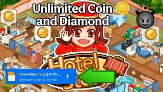 Hotel story mode APK 🗂️ unlimited coin 🪙 and diamond 💎
