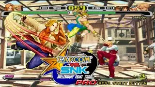 Capcom vs SNK: Millennium Fight 2000 - PS1 Gameplay [Classic Fighting Game]