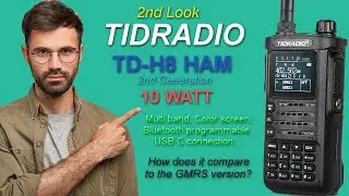 Обзор и второй взгляд на TIDRADIO TD-H8 HAM 10 WATT (2-го поколения)!