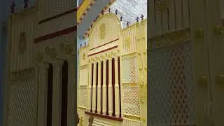 Gate Grill Enamel Paint Off White Golden Painting