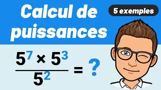 Calculer avec des PUISSANCES ? 💪 Facile ! ✅ 3e | Seconde | Math