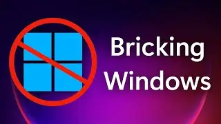 I bricked Windows 11!