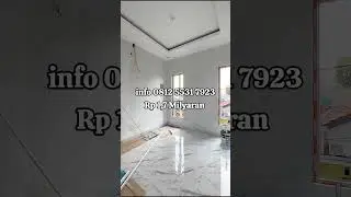 1,7 Milyaran utan kayu Matraman Jakarta Timur rumah 3 Lantai premium