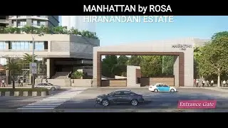 Rosa Manhattan, 3BHK Actual video, ROSA MANHATTAN 3BHK SAMPLE FLAT, HIRANANDANI ESTATE THANE, MUMBAI