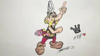 Asterix. Albert Uderzo tribute. He brought joy to so many. 💔💔 RIP