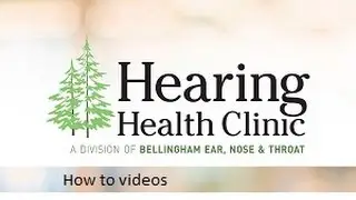 How to Insert Your Receiver in the Canal Hearing Aid