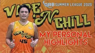 MY PERSONAL HIGHLIGHTS : GRB SUMMER LEAGUE 2025 : Team Yellow ( Vape 'n Chill ) 2025 #hardyboys