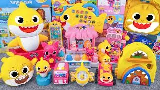BABY SHARK Collection | Satisfying Unboxing Cute Shark Ice Cream Candy Store ASMR