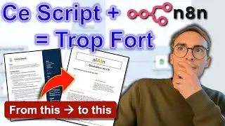 Comment j&rsquo;utilise n8n et Google Apps Script pour anonymiser des CV 🔥