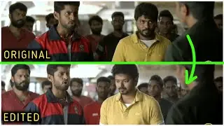 Vijay's BIGIL Movie Before and after VFX || Behind the Scenes || [by NY VFXWALA]