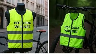 Pothira Wulnez Bicycle Vest | Ultimate Visibility & Safety for Every Cyclist