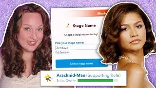 BECOMING ZENDAYA IN BITLIFE! *DISNEY STAR TO AWARD WINNING ACTRESS*