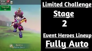 Beatrix Petite Devil Limited Challenge Stage 2 Auto - Lords Mobile