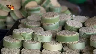 Full Manual Processing to Make Traditional Khmer Cake Num Pum - Long Process Handmade 100% organic