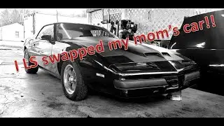Budget 4.8 liter LS swap in 1984 Firebird