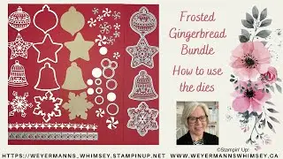 Frosted Peppermint bundle with Gingerbread & Peppermint DSP - an introduction