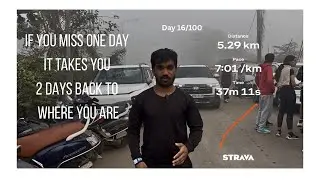 Day 16/100 days until i get 100k subscribers | My first 5 km run | my legs 😬🕺| 