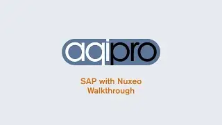 SAP and Nuxeo - Walkthrough