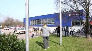 Evakuierung Jobcenter und Schule
