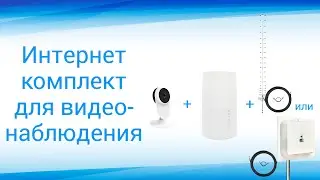 Видеораспаковка интернет комплекта "Максимум плюс IP-камера"