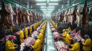 Inside the Cow Leather Factory – How Million-Dollar Products Are Made from Cow Skin (Full Process)
