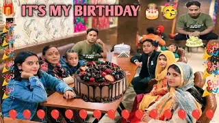 Birthday Celebration With Family 🎂 | Happy Birthday To Me 🥳 | #vlog #happybirthdaytome #party 