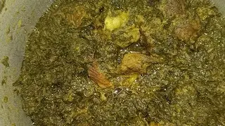 Gosht 🥩 saag 🌿 ki recipe 😋🤤 banate hai 🧑‍🍳👍👈