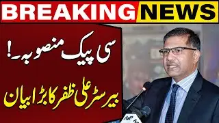 Barrister Ali Zafar Big statement About CPEC | Capital Business