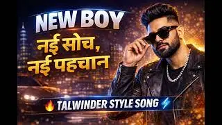 New Boy – नई सोच, नई पहचान | Talwinder Type Song
