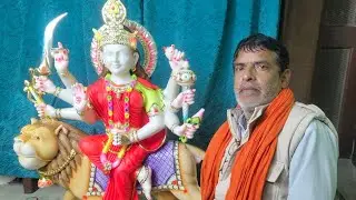 Mata durga marble murti 42 inch Part 2 #art #viralvideo