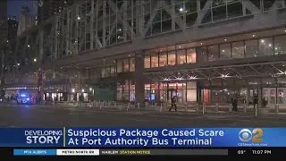 Suspicious package causes scare at Port Authority Bus Terminal