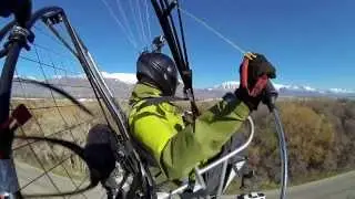 Part 1: Paramotor Near Crash Lost Ski Search & Rescue!!! Powered Paragliding Extreme Adventure!!!