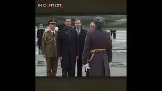 Assad Touches Down in Moscow for Putin Meeting