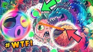 *WTF* IMPOSSIBLE TRICKSPLIT GLITCHED HACK??! // INSANE AGAR.IO BEST MOMENTS!!