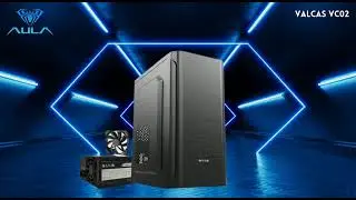 AULA Casing ValCas Series VC02-Include PSU 500W max+Free Fan 80cm