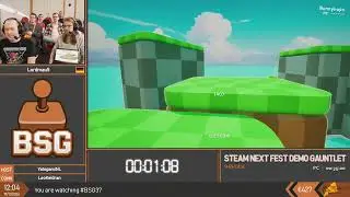 Демонстрационный спидран Steam Next Fest | Забег от Lordmau5 | Марафон BSG 37