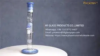 Best Percolator Bong With Double 8 Arm Tree Perc | Phoenix Star PHX659