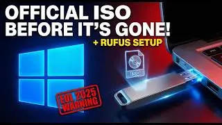 How to Download Windows 10 ISO (Official EOL 2025 Method) & Boot USB | Still Working! #windows10