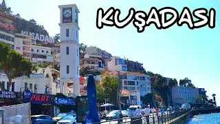 KUŞADASI TÜRKIYE | CITY CENTER WALKING TOUR | 14 August 2025