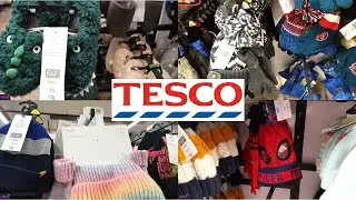 Tesco Store Kids Boys /Girls Winter Slipper/Hats/Gloves/Scarf October 2022 Come & See With Me