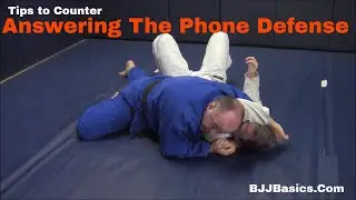 BJJ Basics: Countering Answering the Phone Defense Arm Triangle to Arm Lock