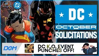 DC ALL IN October 2025 Solicitations: DC K.O., Tim Drake's New Costume, & Absolute Evil Afoot?