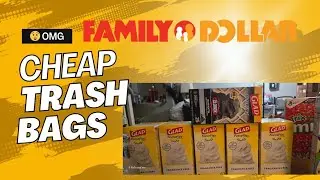 OMG, Family Dollar has done it again, Cheap trash bags
