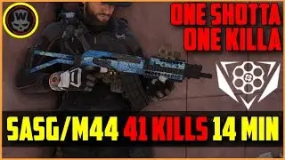 41 убийство SASG/M44 Striker (стрельба одним выстрелом) Игровой процесс Last Stand (The Division)